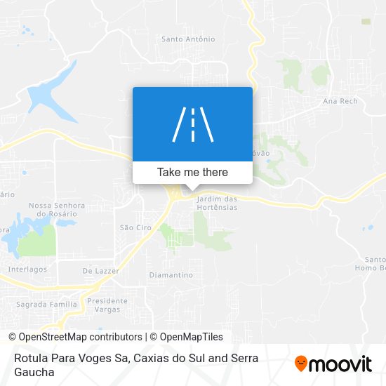 Rotula Para Voges Sa map