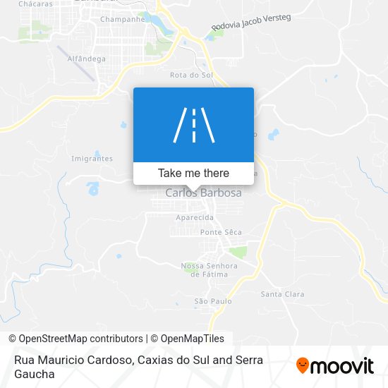 Rua Mauricio Cardoso map