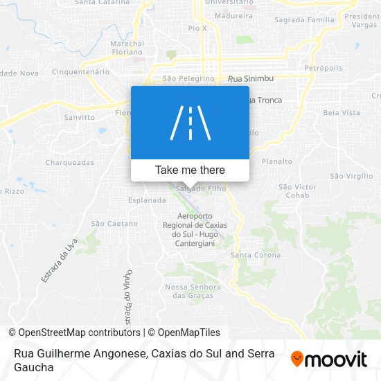 Rua Guilherme Angonese map