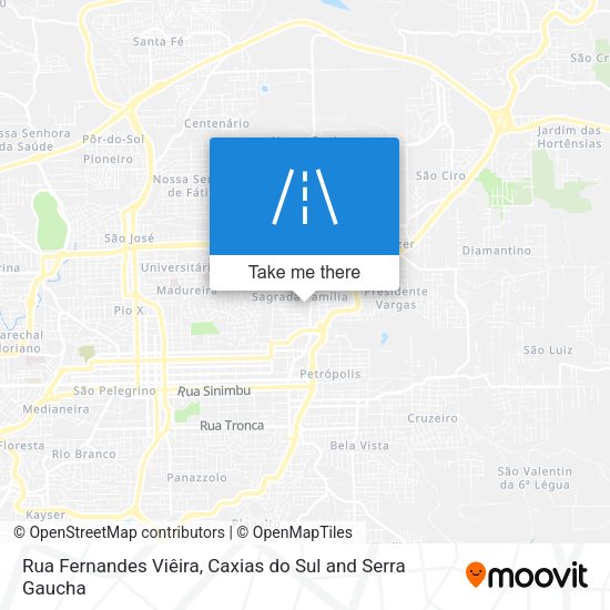 Rua Fernandes Viêira map