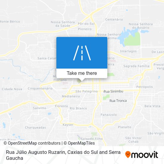 Rua Júlio Augusto Ruzarin map