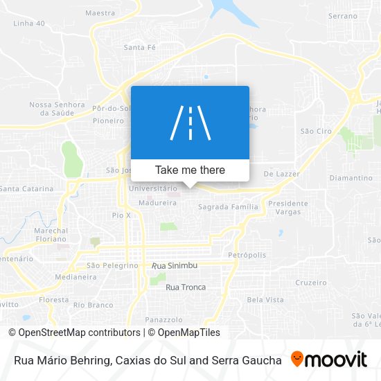 Rua Mário Behring map