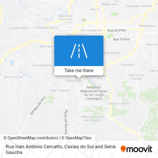 Rua Ivan Antônio Cercatto map