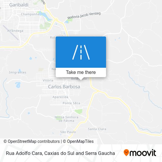 Rua Adolfo Cara map