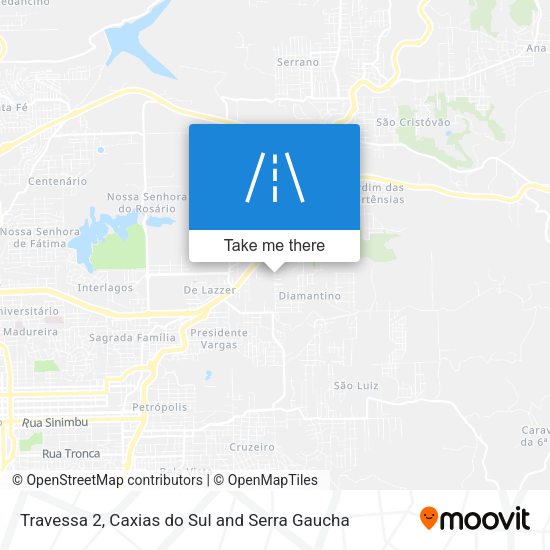 Travessa 2 map
