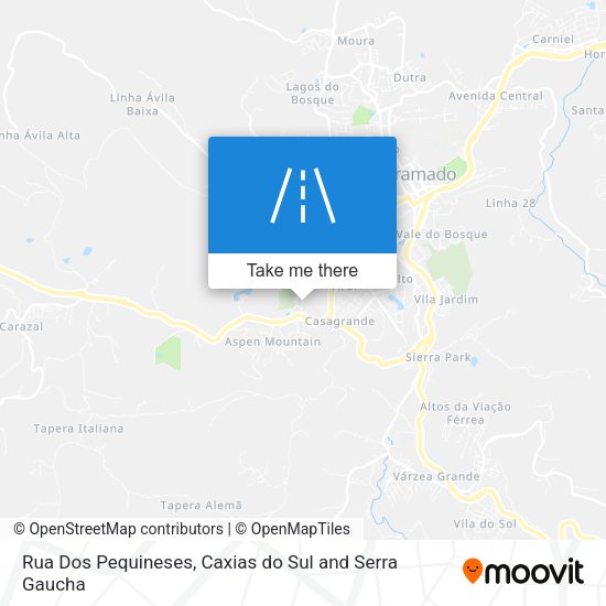 Rua Dos Pequineses map
