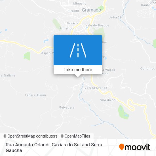 Rua Augusto Orlandi map