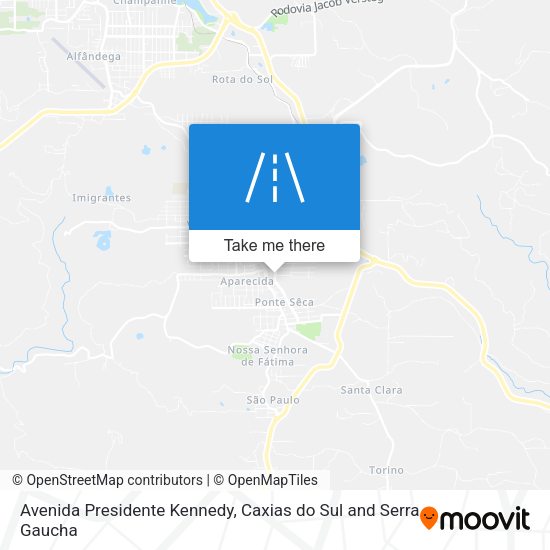 Avenida Presidente Kennedy map