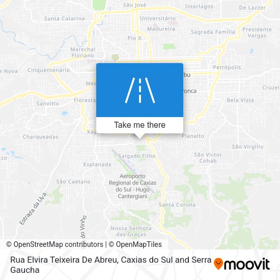 Rua Elvira Teixeira De Abreu map