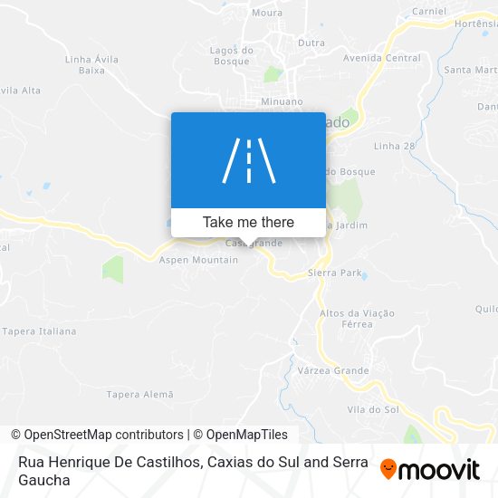 Rua Henrique De Castilhos map