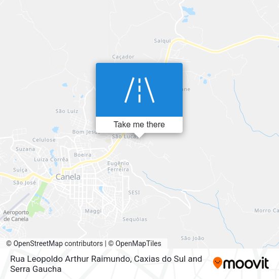 Rua Leopoldo Arthur Raimundo map
