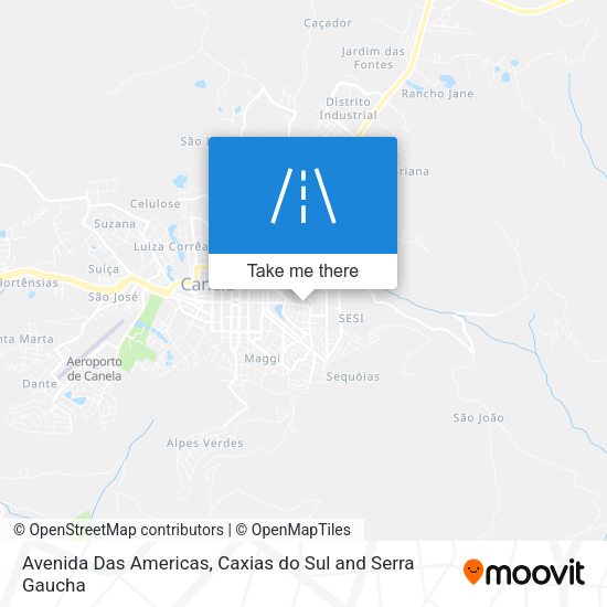 Avenida Das Americas map