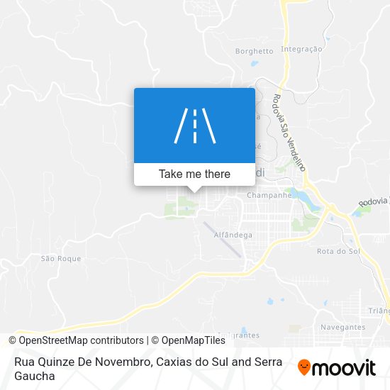 Rua Quinze De Novembro map