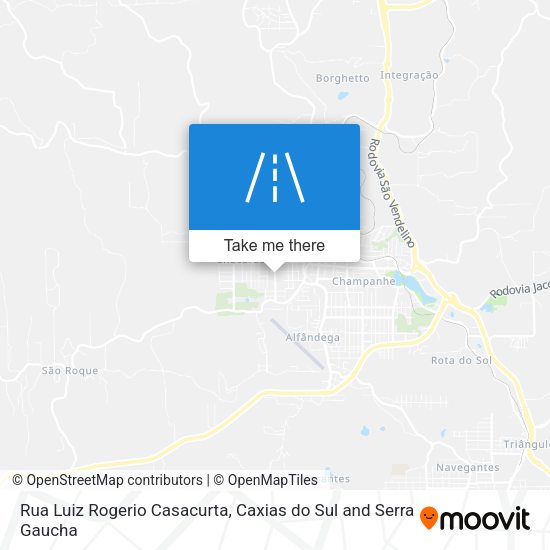 Rua Luiz Rogerio Casacurta map