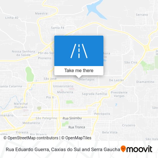 Rua Eduardo Guerra map