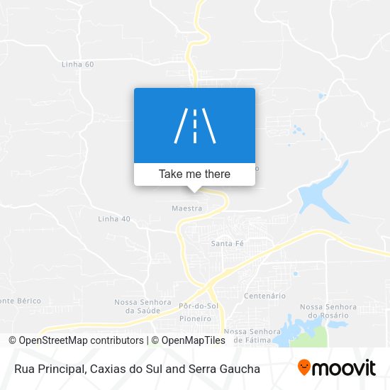 Rua Principal map