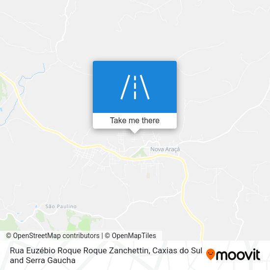 Rua Euzébio Roque Roque Zanchettin map