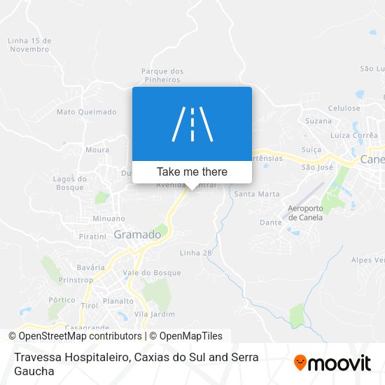 Travessa Hospitaleiro map