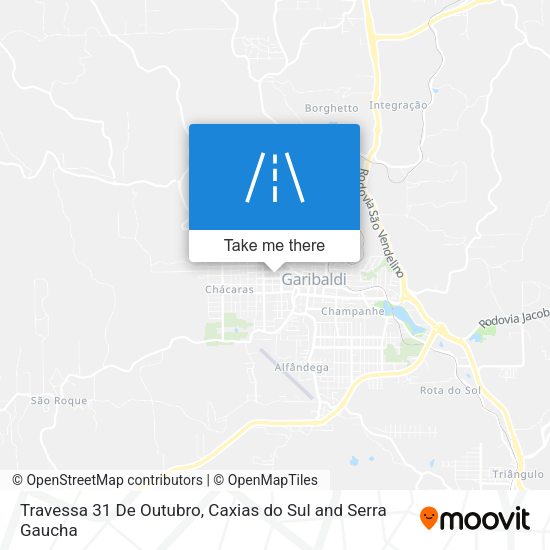 Travessa 31 De Outubro map