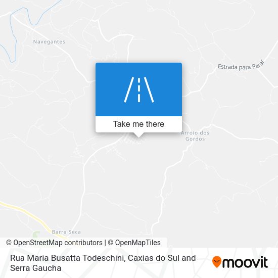 Rua Maria Busatta Todeschini map