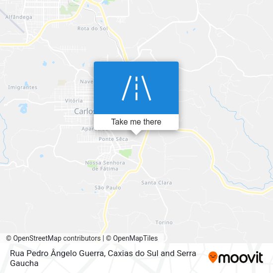 Rua Pedro Ângelo Guerra map