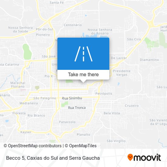 Becco 5 map