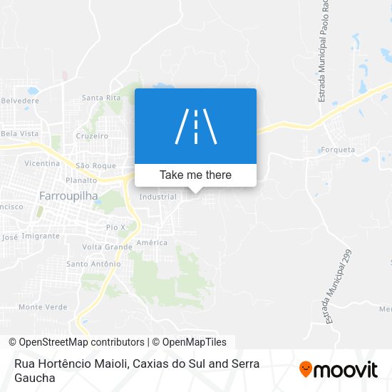 Rua Hortêncio Maioli map