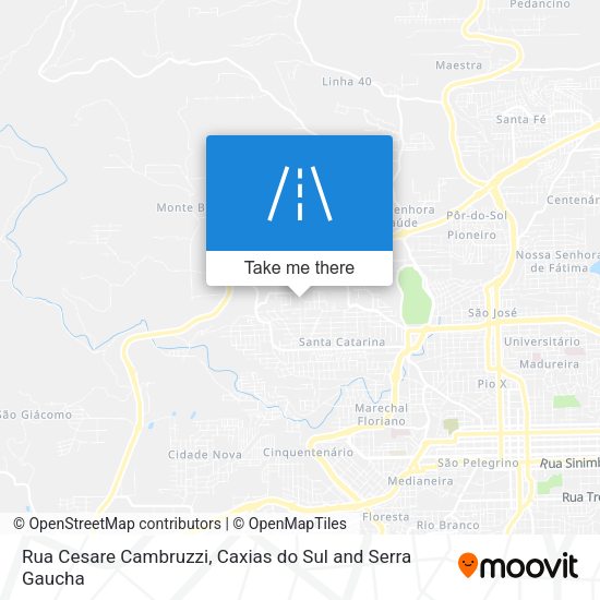 Rua Cesare Cambruzzi map
