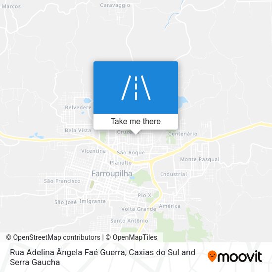Rua Adelina Ângela Faé Guerra map