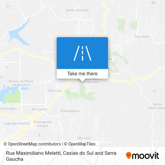 Rua Maximiliano Meletti map