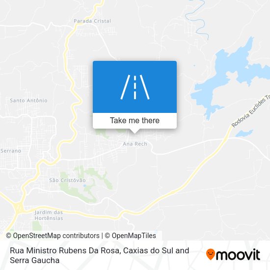 Rua Ministro Rubens Da Rosa map