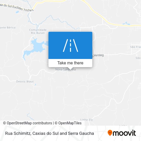 Rua Schimitz map