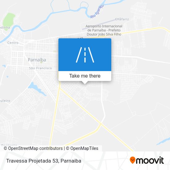 Travessa Projetada 53 map