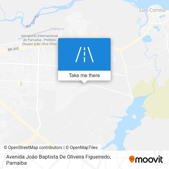 Avenida João Baptista De Oliveira Figueiredo map