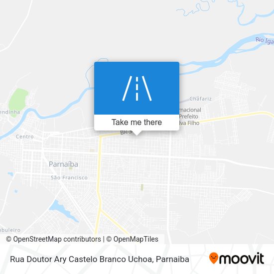 Rua Doutor Ary Castelo Branco Uchoa map