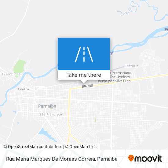 Mapa Rua Maria Marques De Moraes Correia