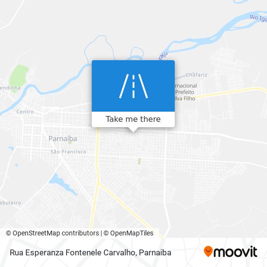 Mapa Rua Esperanza Fontenele Carvalho