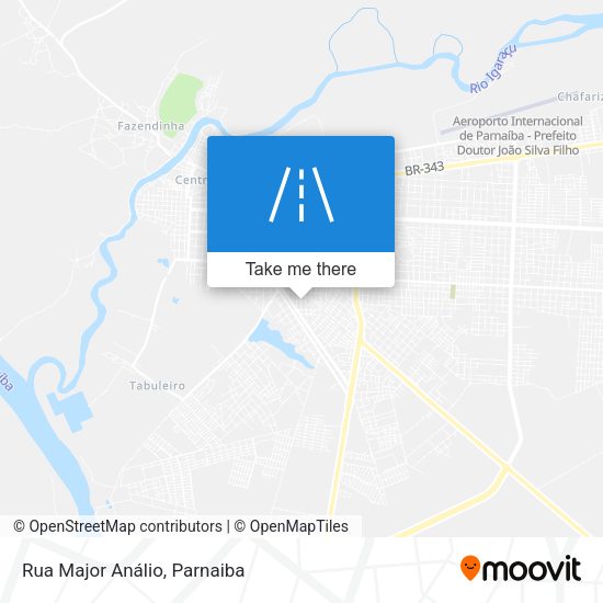Rua Major Análio map