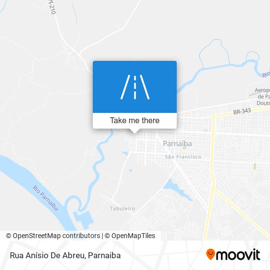 Rua Anísio De Abreu map