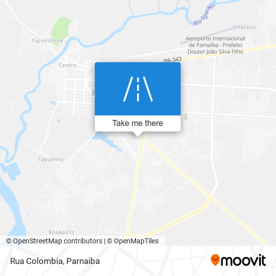 Mapa Rua Colombia