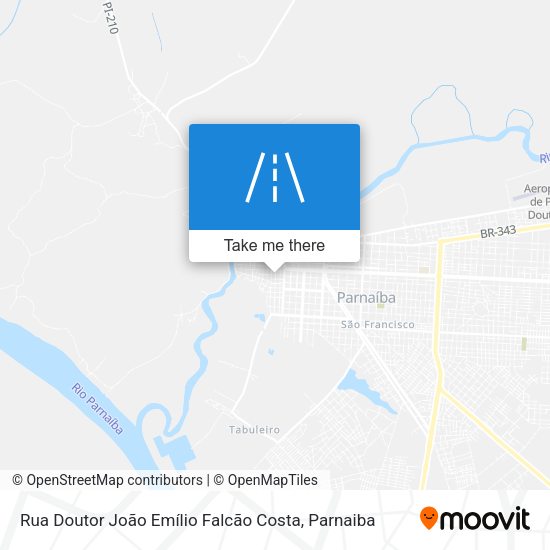 Rua Doutor João Emílio Falcão Costa map