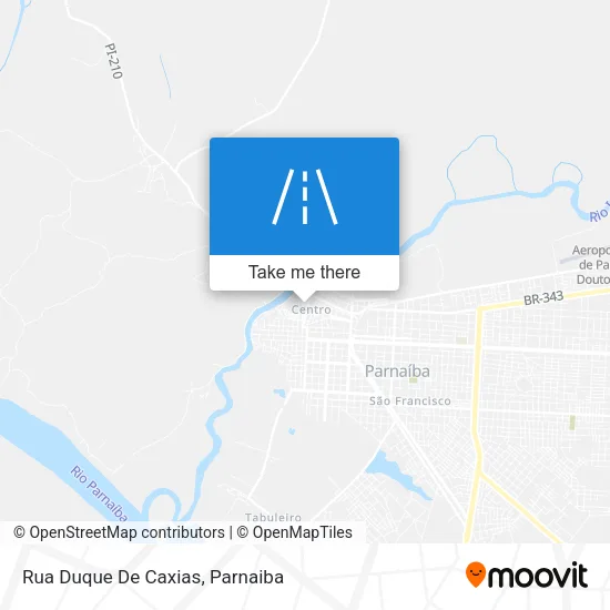 Mapa Rua Duque De Caxias