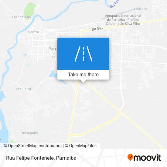 Rua Felipe Fontenele map