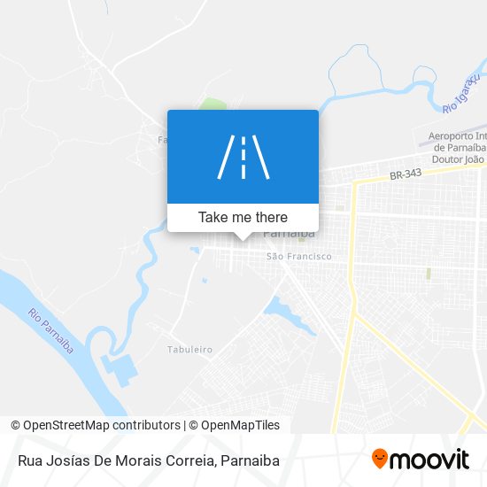 Mapa Rua Josías De Morais Correia