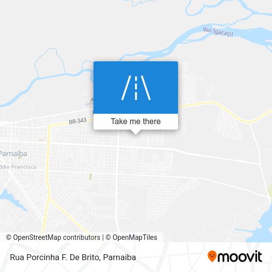 Rua Porcinha F. De Brito map