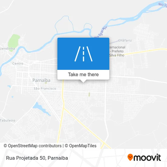 Rua Projetada 50 map