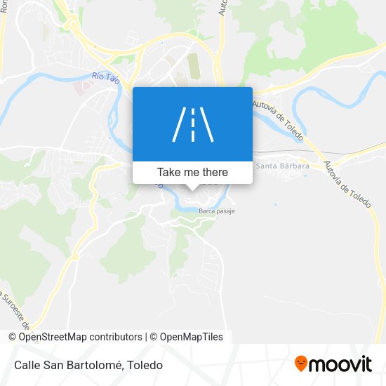Calle San Bartolomé map