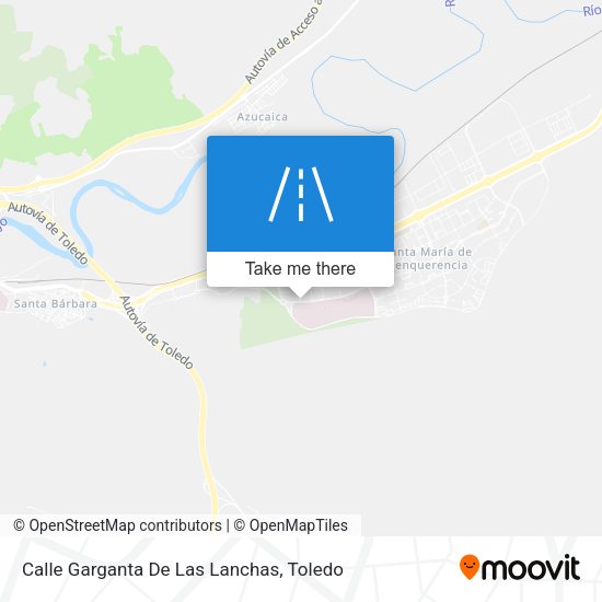 Calle Garganta De Las Lanchas map