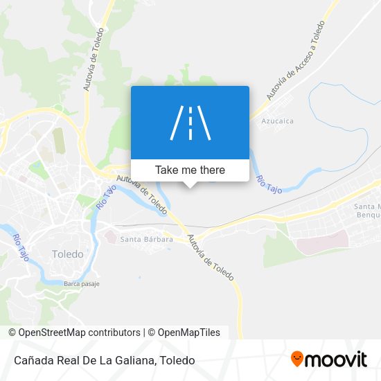 Cañada Real De La Galiana map