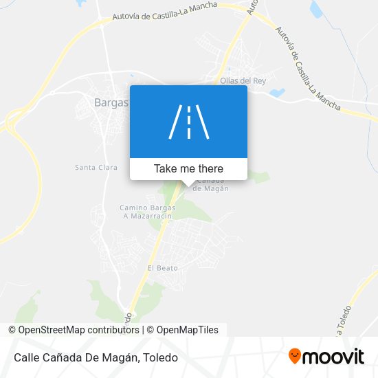 Calle Cañada De Magán map